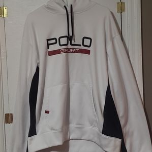 Polo hooded sweatshirt